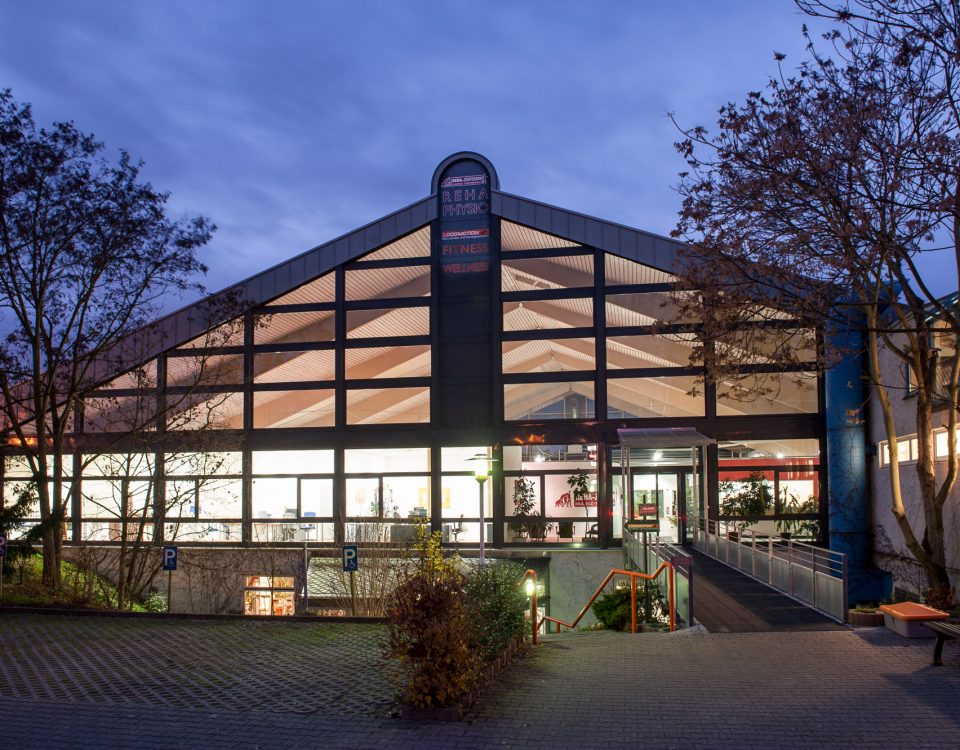 Rehazentrum Umnutzung Tennishalle