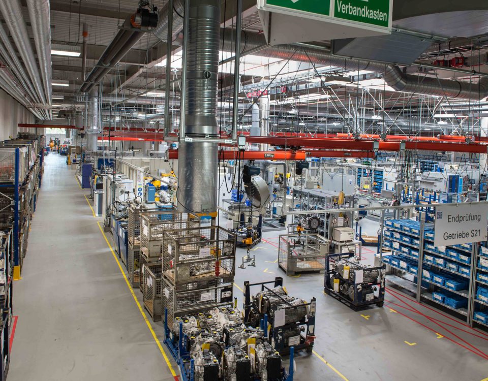 Werkshalle ZF